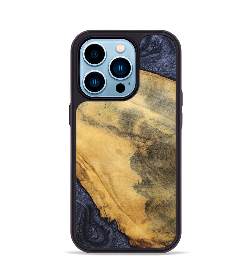 iPhone 14 Pro Wood Phone Case - Ally (Wood Burl, 828332)