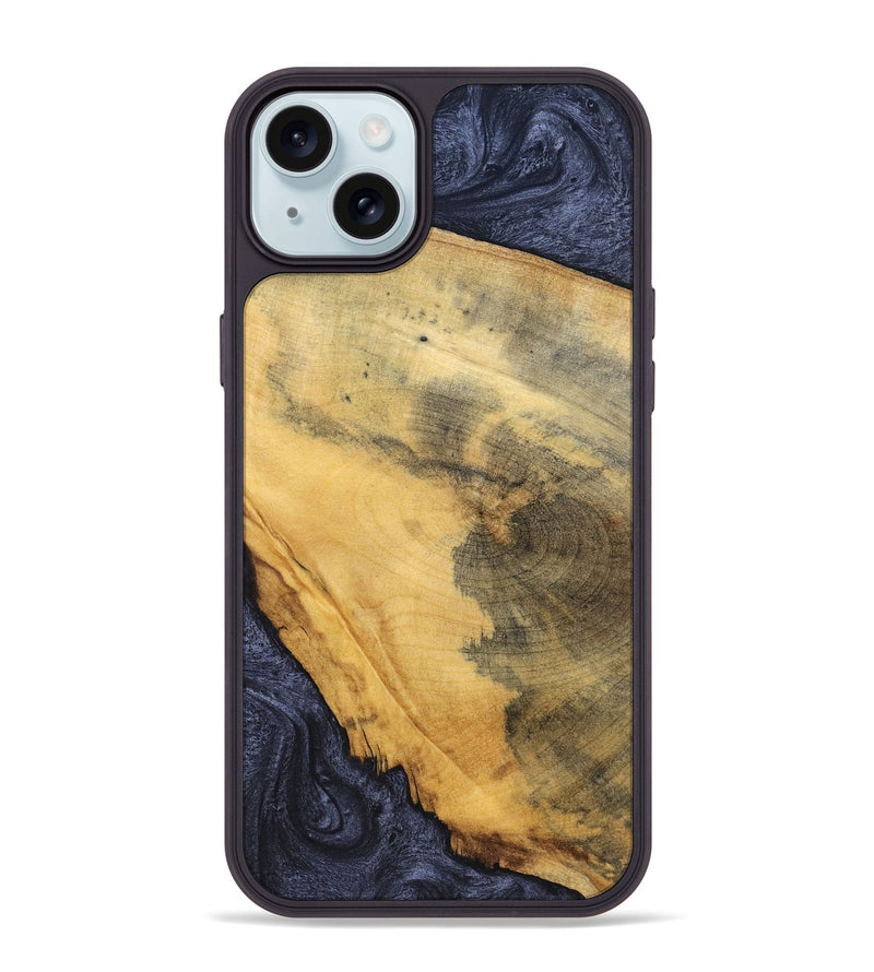 iPhone 15 Plus Wood Phone Case - Ally (Wood Burl, 828332)