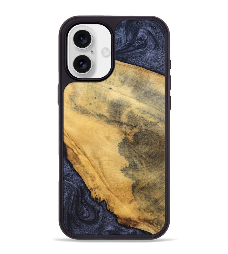 iPhone 16 Plus Wood Phone Case - Ally (Wood Burl, 828332)