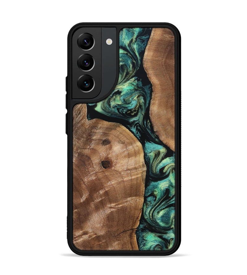 Galaxy S22 Plus Wood Phone Case - Denver (Green, 828344)
