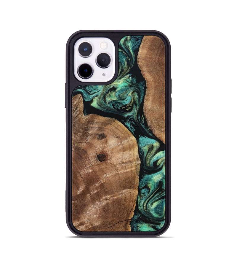iPhone 11 Pro Wood Phone Case - Denver (Green, 828344)