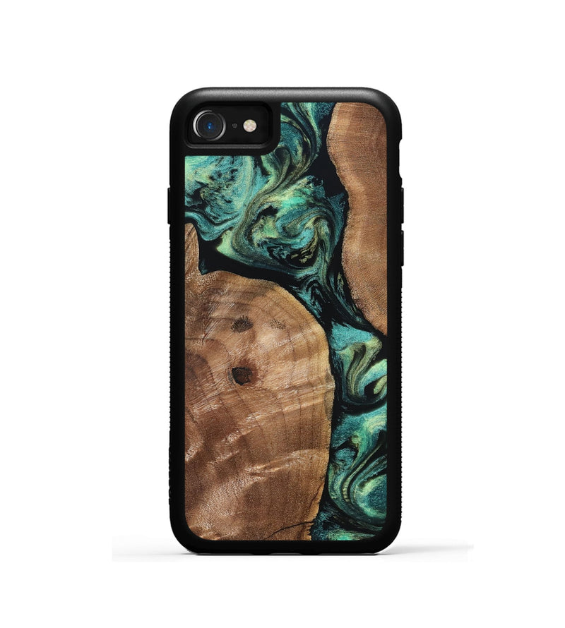 iPhone SE Wood Phone Case - Denver (Green, 828344)