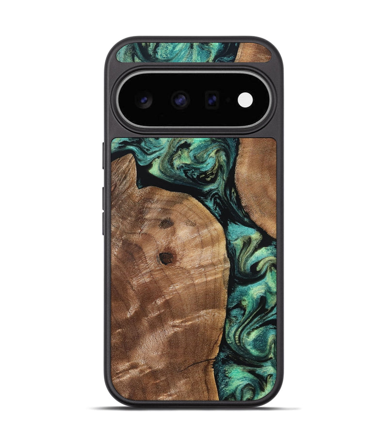 Pixel 11 Wood Phone Case - Denver (Green, 828344)
