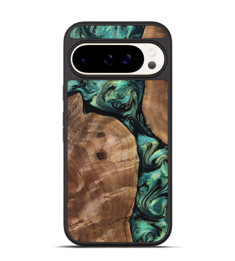 Pixel 9 Wood Phone Case - Denver (Green, 828344)