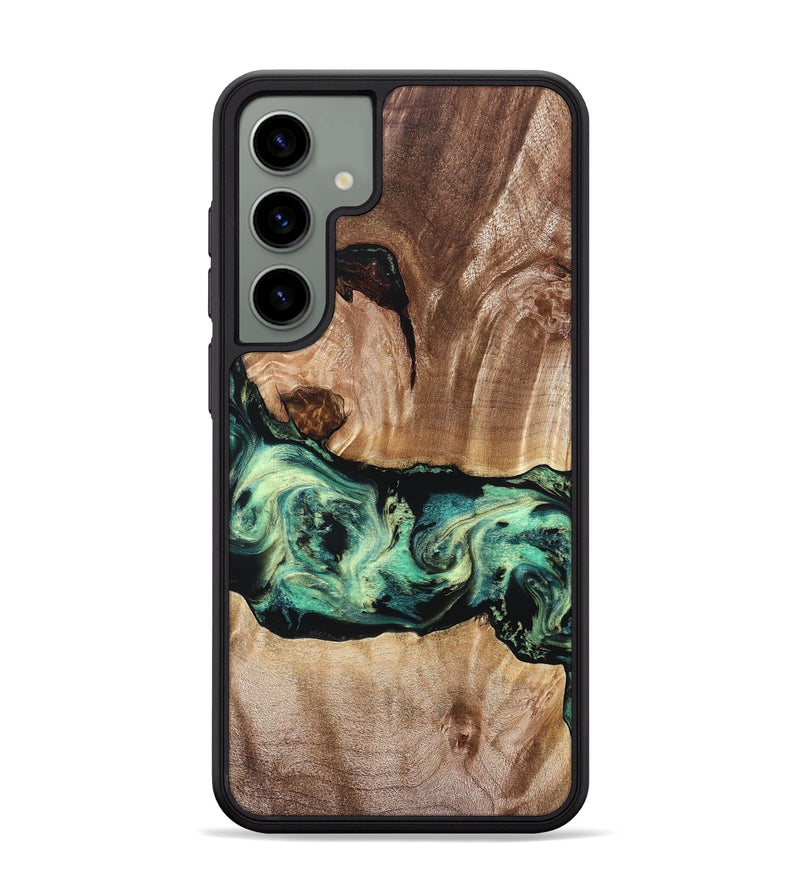 Galaxy S24 Plus Wood Phone Case - Teri (Green, 828347)