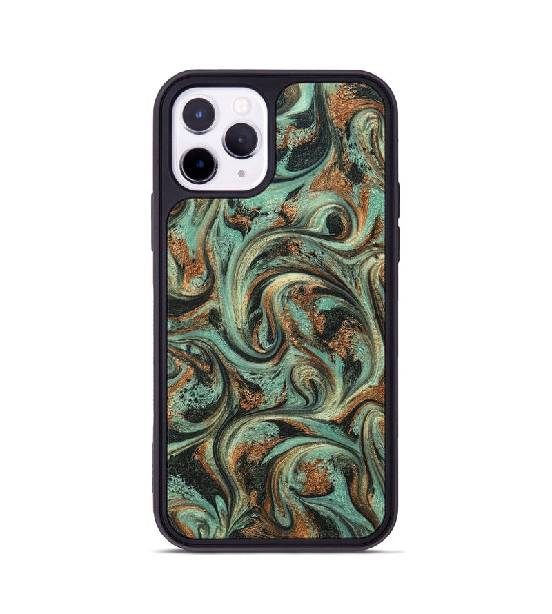 iPhone 11 Pro ResinArt Phone Case - Marian (Green, 828348)