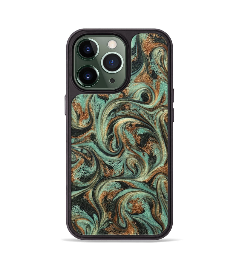 iPhone 13 Pro ResinArt Phone Case - Marian (Green, 828348)