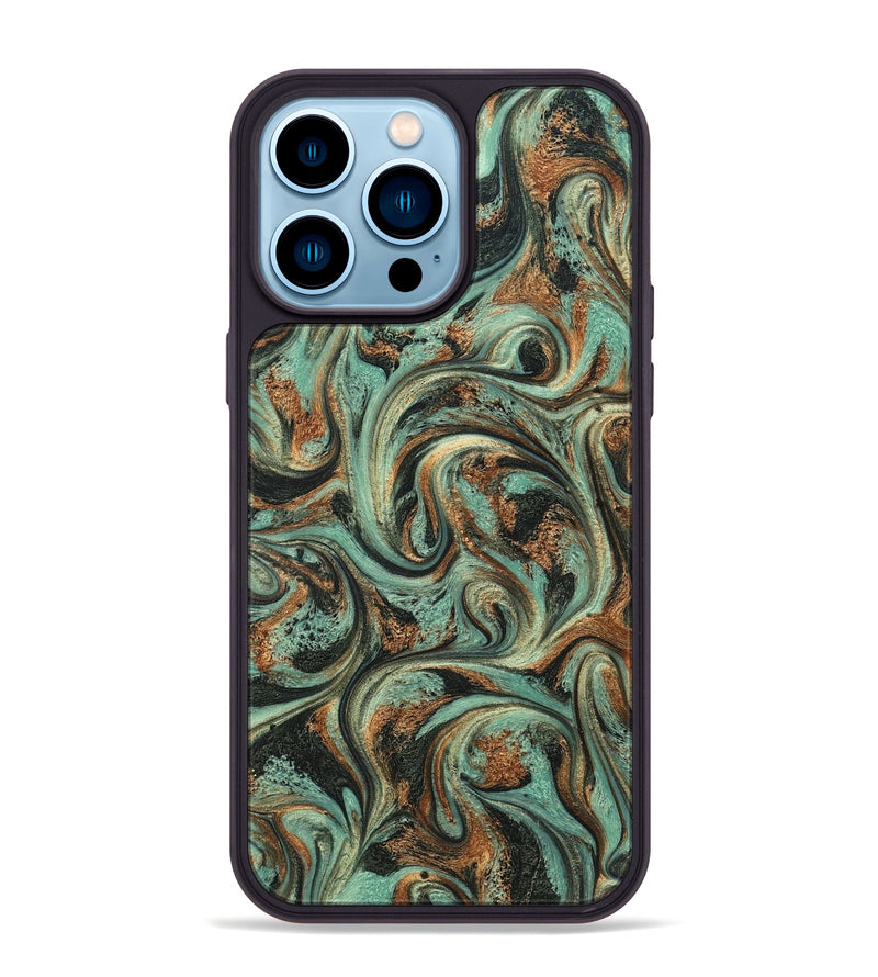 iPhone 14 Pro Max ResinArt Phone Case - Marian (Green, 828348)