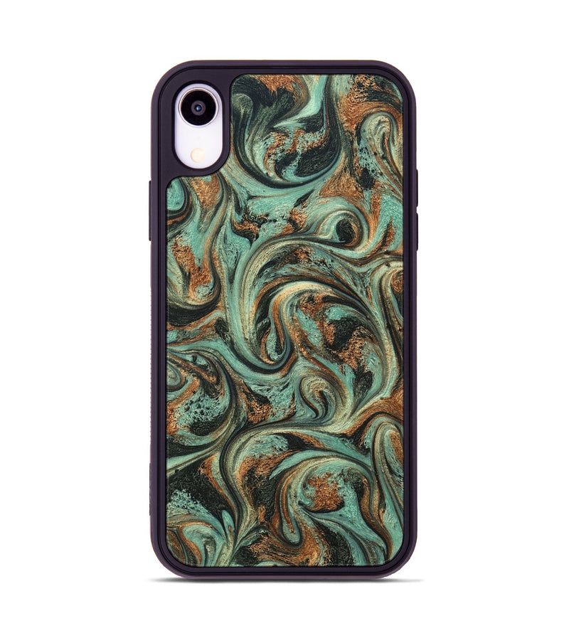 iPhone Xr ResinArt Phone Case - Marian (Green, 828348)