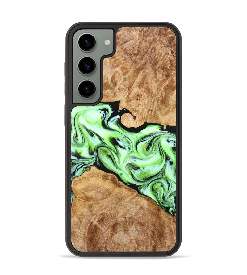 Galaxy S23 Plus Wood Phone Case - Stephen (Green, 828349)