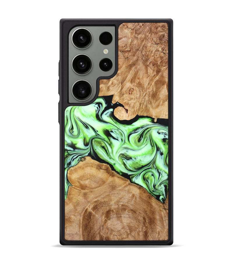 Galaxy S24 Ultra Wood Phone Case - Stephen (Green, 828349)