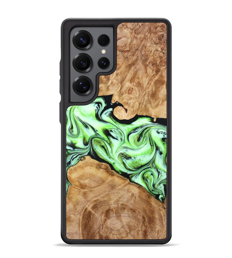 Galaxy S25 Ultra Wood Phone Case - Stephen (Green, 828349)