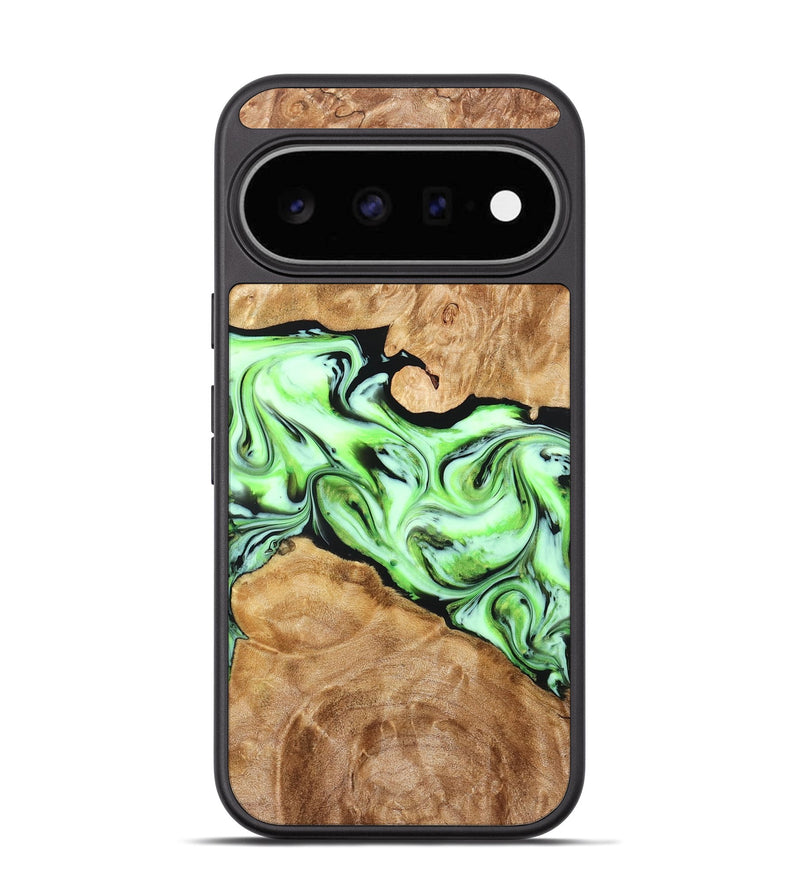 Pixel 11 Wood Phone Case - Stephen (Green, 828349)