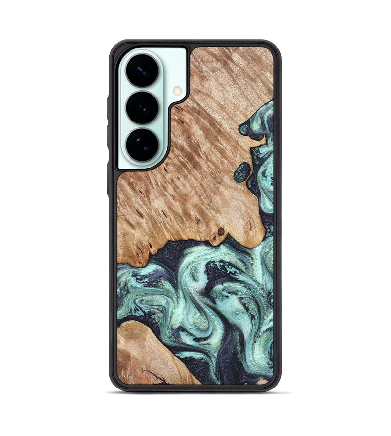 Galaxy S26 Plus Wood Phone Case - Isa (Green, 828350)
