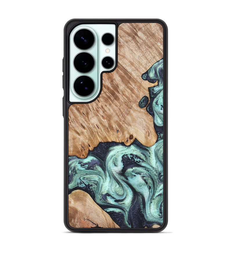 Galaxy S26 Ultra Wood Phone Case - Isa (Green, 828350)
