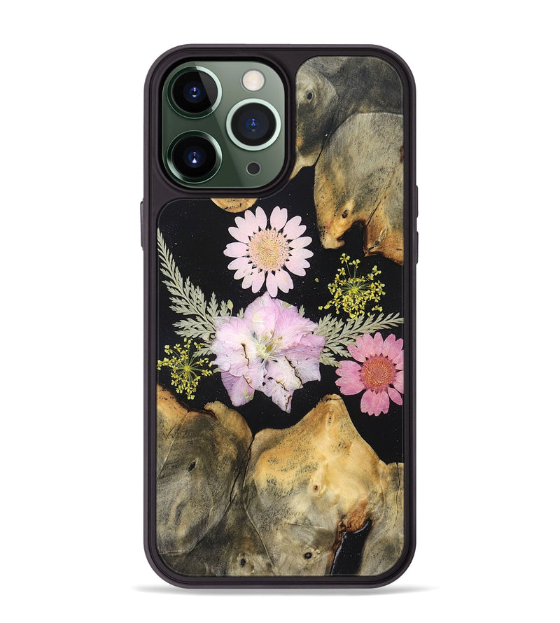 iPhone 13 Pro Max Wood Phone Case - Natalee (Bloom, 828353)