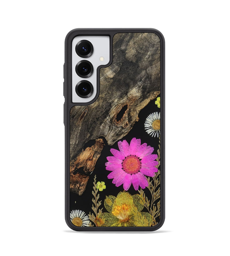 Galaxy S25 Wood Phone Case - Dinah (Bloom, 828384)