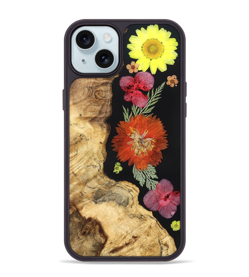 iPhone 15 Plus Wood Phone Case - Sanford (Bloom, 828397)