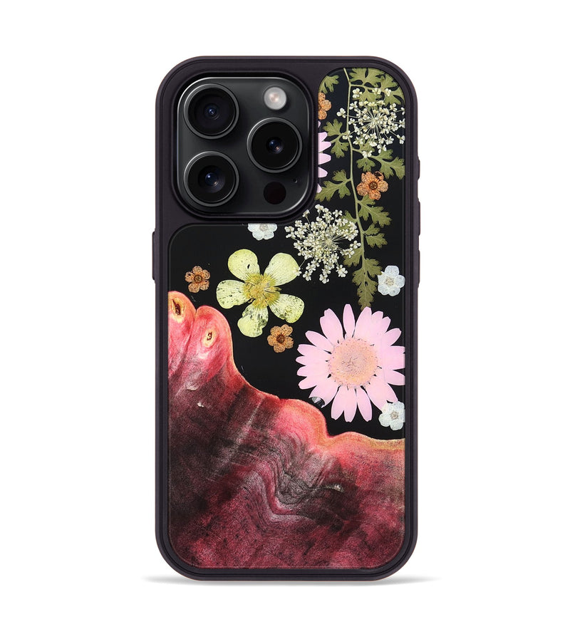 iPhone 15 Pro Wood Phone Case - Nayeli (Bloom, 828398)