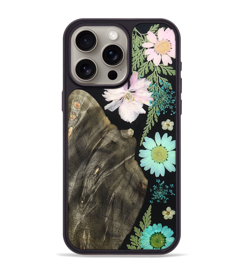 iPhone 15 Pro Max Wood Phone Case - Johnie (Bloom, 828400)