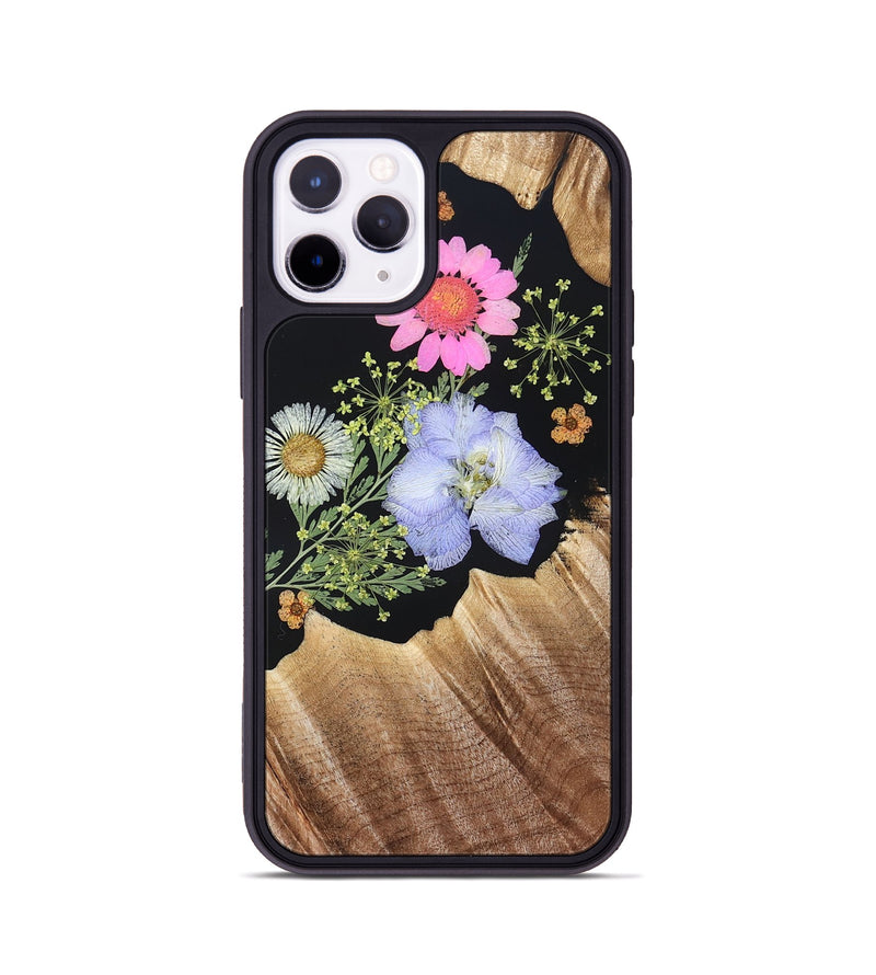 iPhone 11 Pro Wood Phone Case - Kisha (Bloom, 828401)