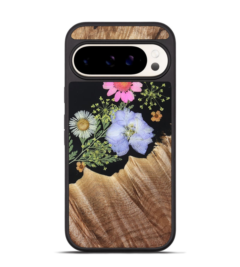 Pixel 9 Pro Wood Phone Case - Kisha (Bloom, 828401)