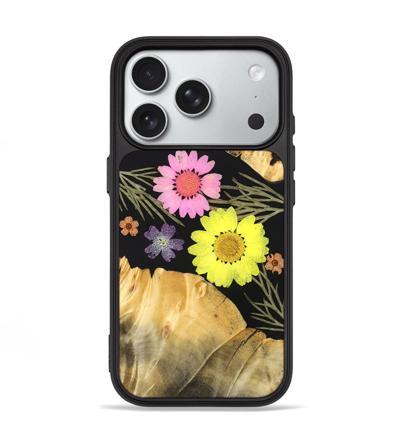 iPhone 18 Pro Wood Phone Case - Clement (Bloom, 828402)
