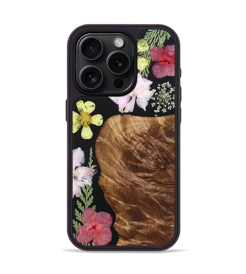 iPhone 15 Pro Wood Phone Case - Russel (Bloom, 828403)
