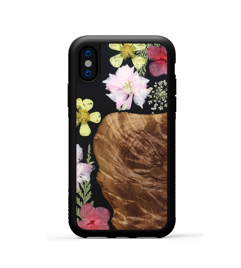 iPhone Xs Wood Phone Case - Russel (Bloom, 828403)