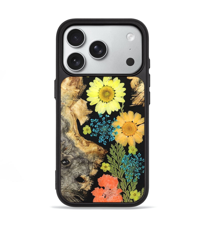 iPhone 18 Pro Wood Phone Case - Eliam (Bloom, 828413)