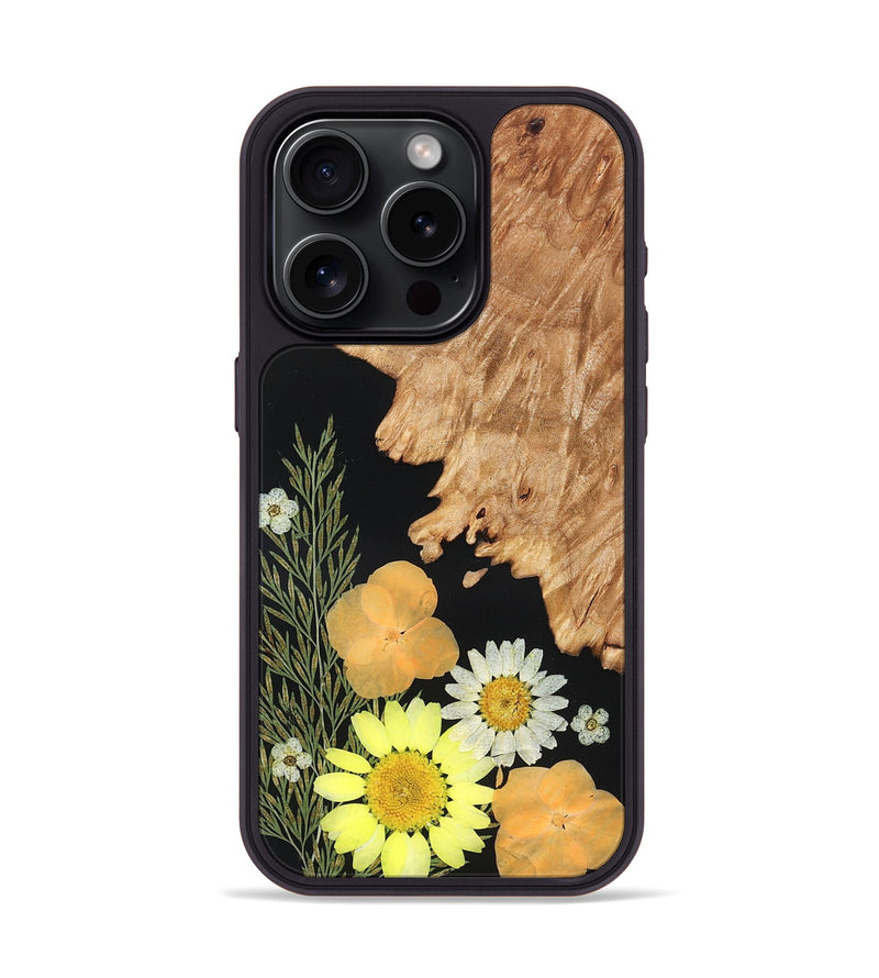 iPhone 15 Pro Wood Phone Case - Shaun (Bloom, 828424)