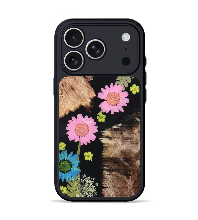 iPhone 17 Pro Wood Phone Case - Roslyn (Bloom, 828425)