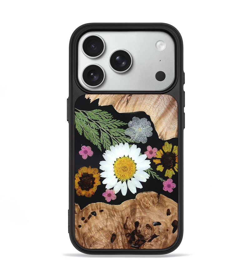 iPhone 18 Pro Wood Phone Case - Shaylee (Bloom, 828429)