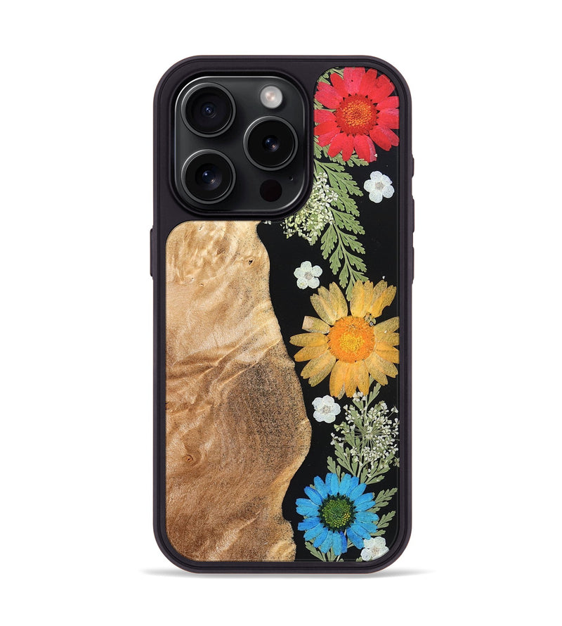 iPhone 15 Pro Wood Phone Case - Kareem (Bloom, 828430)