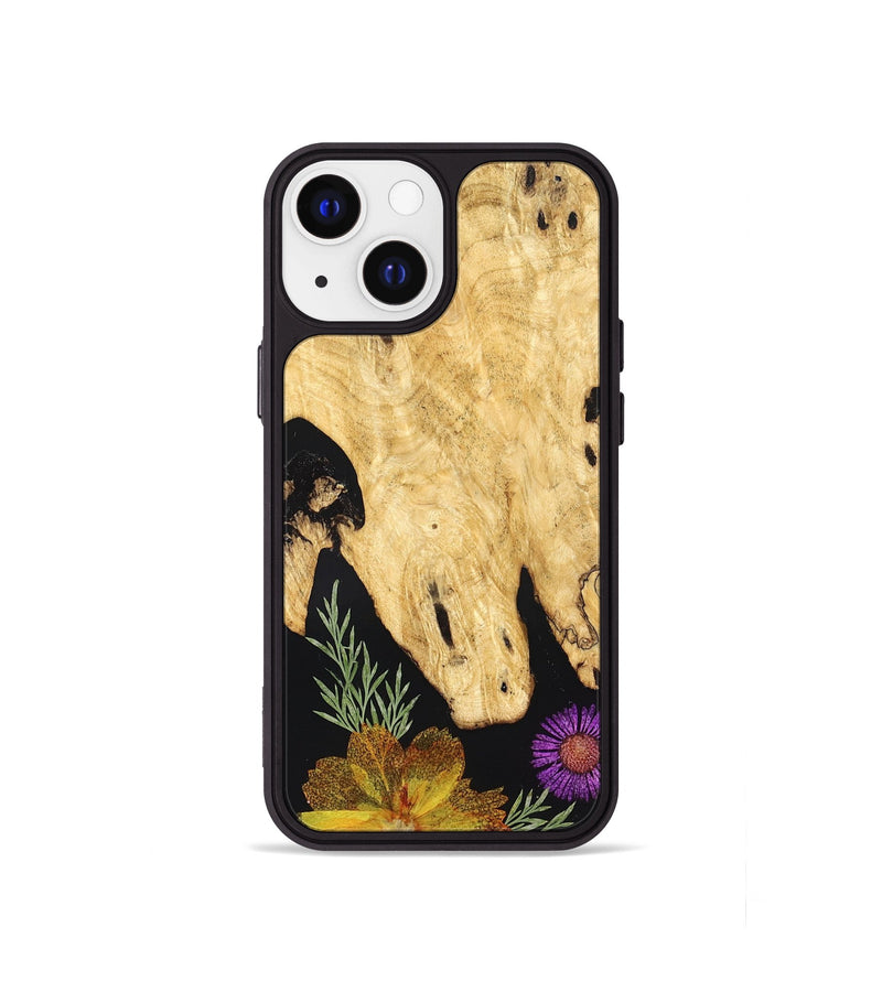 iPhone 13 mini Wood Phone Case - Qiana (Bloom, 828433)