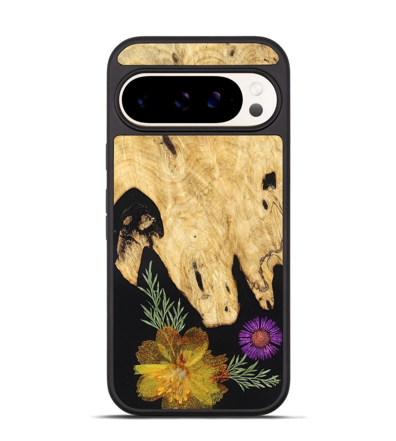 Pixel 9 Wood Phone Case - Qiana (Bloom, 828433)