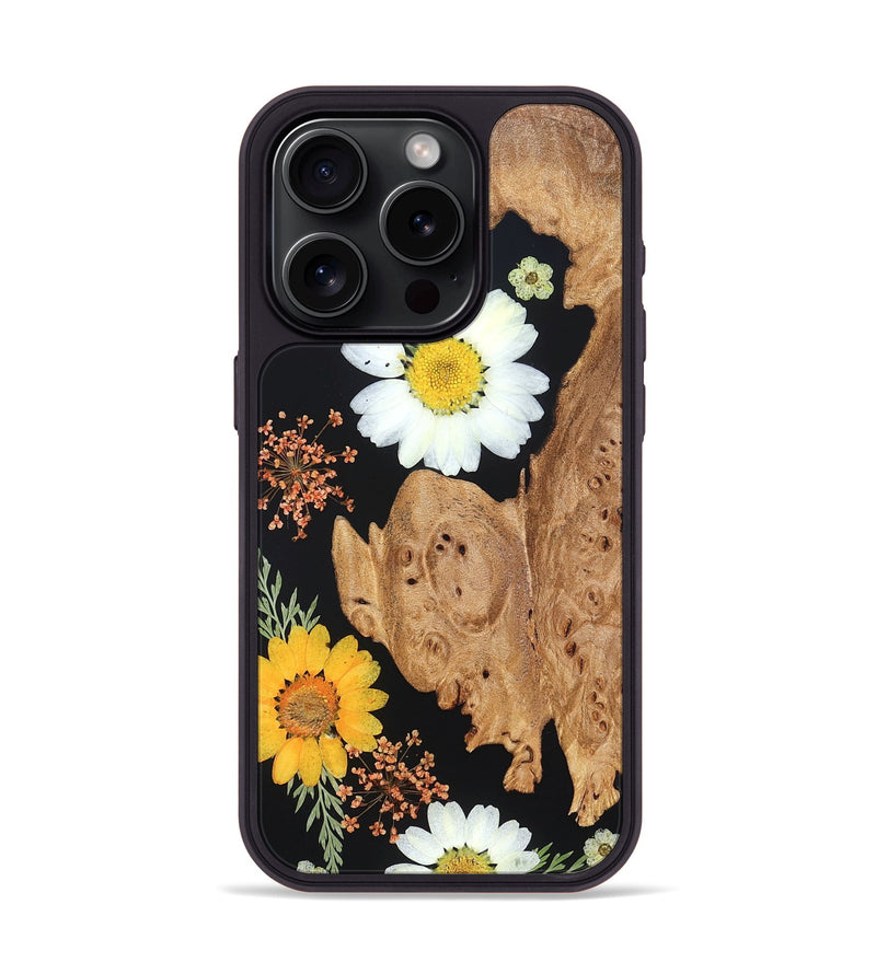 iPhone 15 Pro Wood Phone Case - Azriel (Bloom, 828437)
