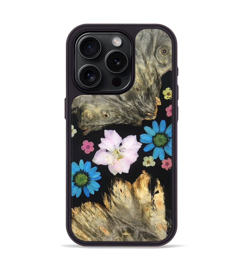 iPhone 15 Pro Wood Phone Case - Rebeca (Bloom, 828440)
