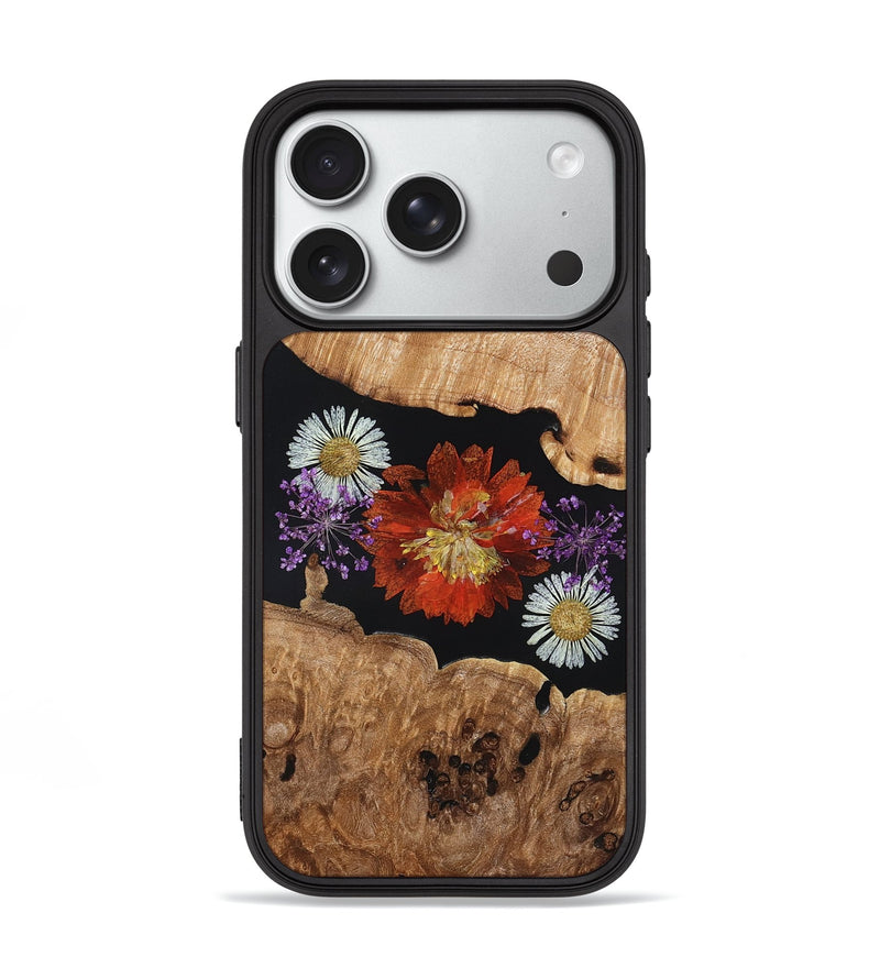 iPhone 18 Pro Wood Phone Case - Gloria (Bloom, 828442)