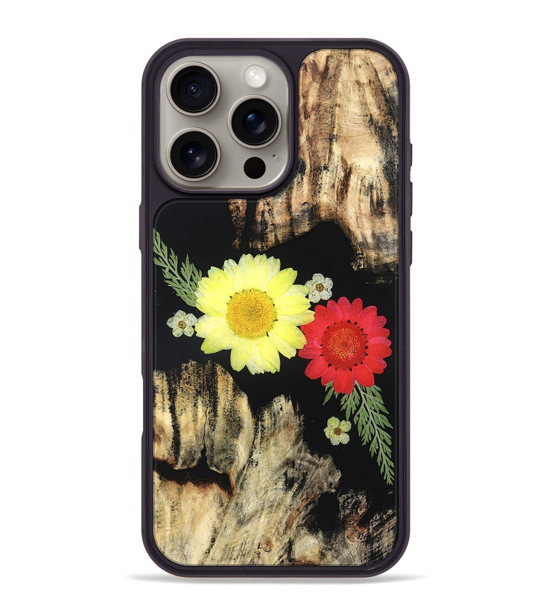 iPhone 16 Pro Max Wood Phone Case - Willie (Bloom, 828453)