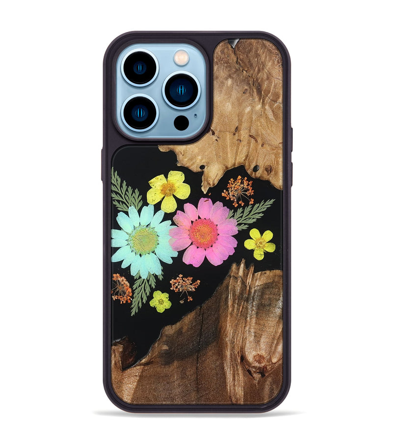 iPhone 14 Pro Max Wood Phone Case - Smith (Bloom, 828462)