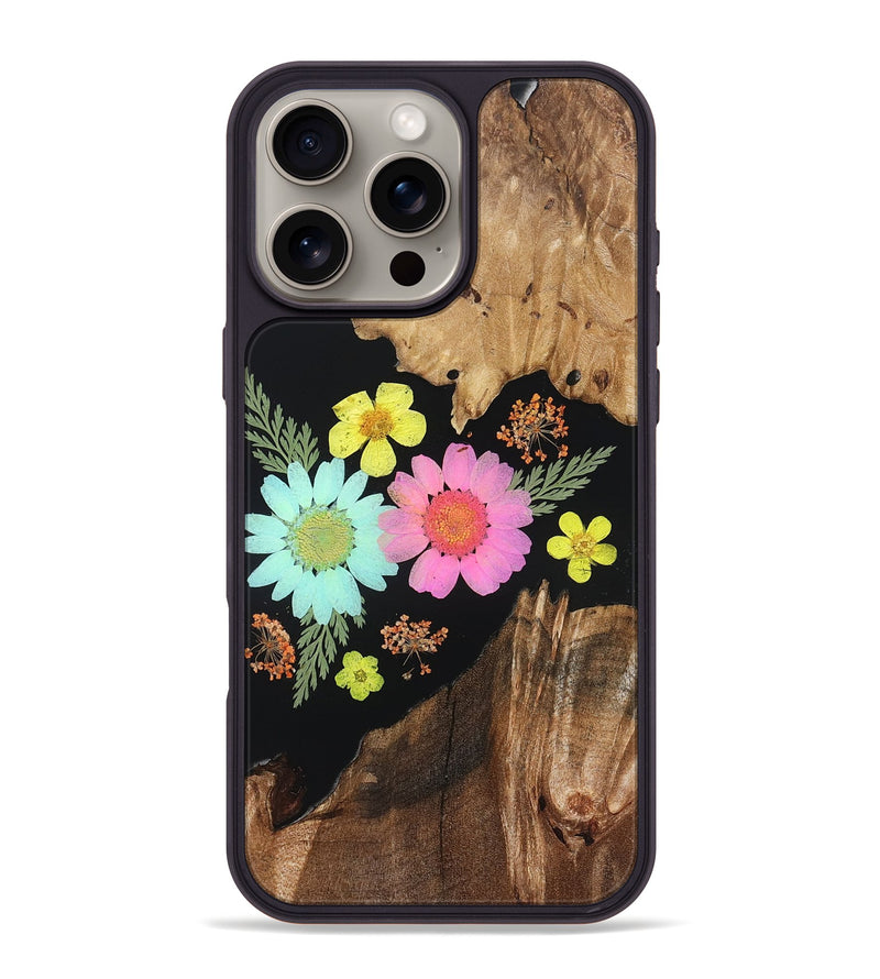 iPhone 16 Pro Max Wood Phone Case - Smith (Bloom, 828462)