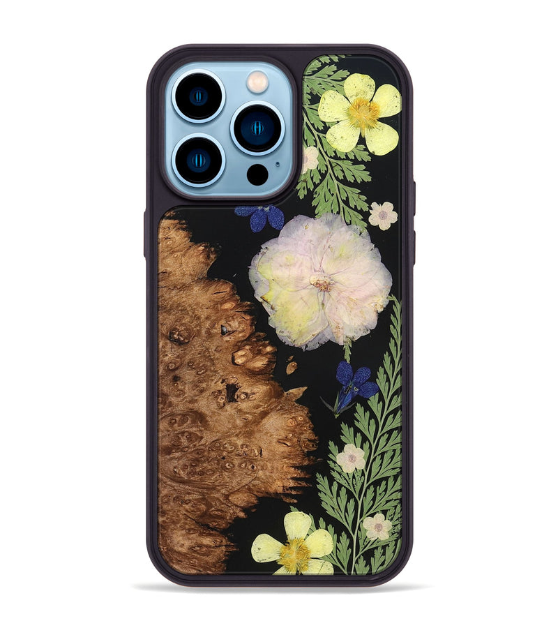 iPhone 14 Pro Max Wood Phone Case - Deonte (Bloom, 828464)