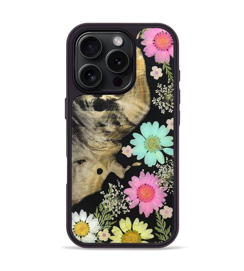 iPhone 16 Pro Wood Phone Case - Sarai (Bloom, 828486)