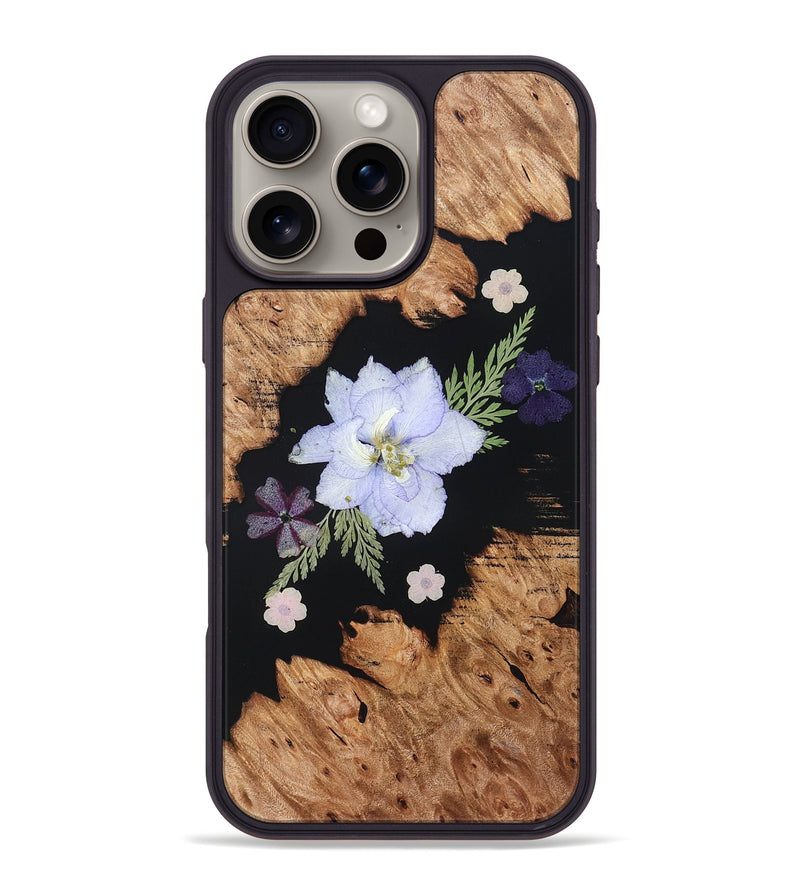 iPhone 16 Pro Max Wood Phone Case - Jodie (Bloom, 828494)