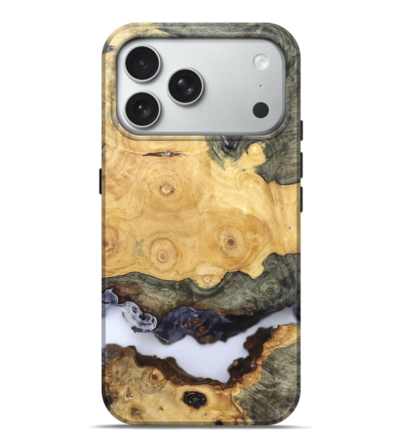 iPhone 18 Pro Max Wood Live Edge Phone Case - Ashlyn (Clear, 828521)