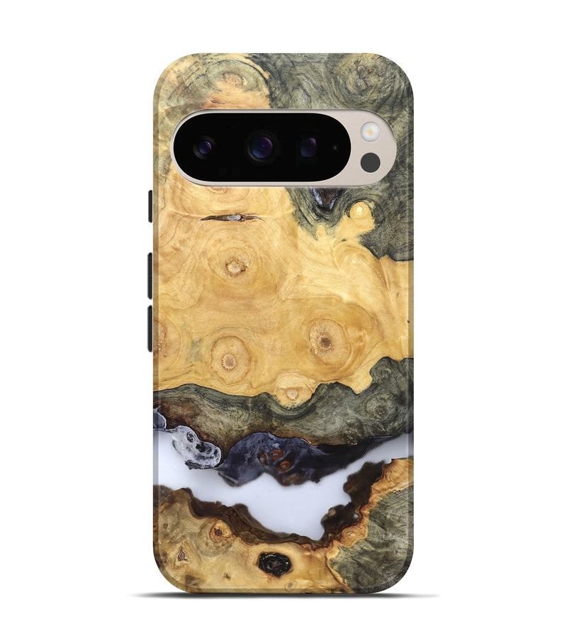 Pixel 10 Wood Live Edge Phone Case - Ashlyn (Clear, 828521)