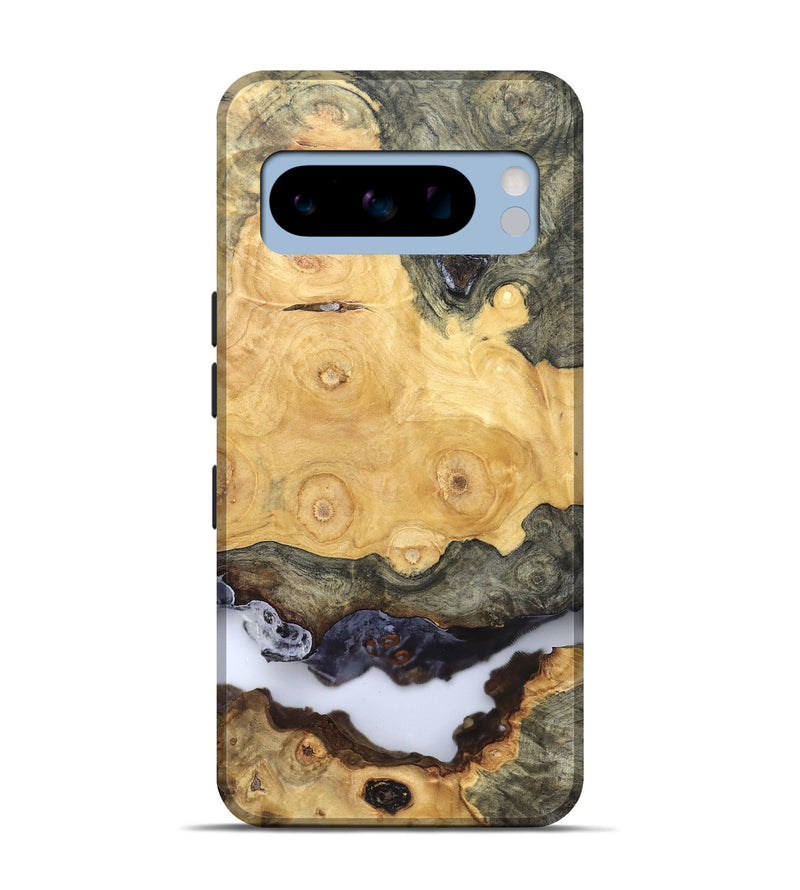 Pixel 8 Pro Wood Live Edge Phone Case - Ashlyn (Clear, 828521)