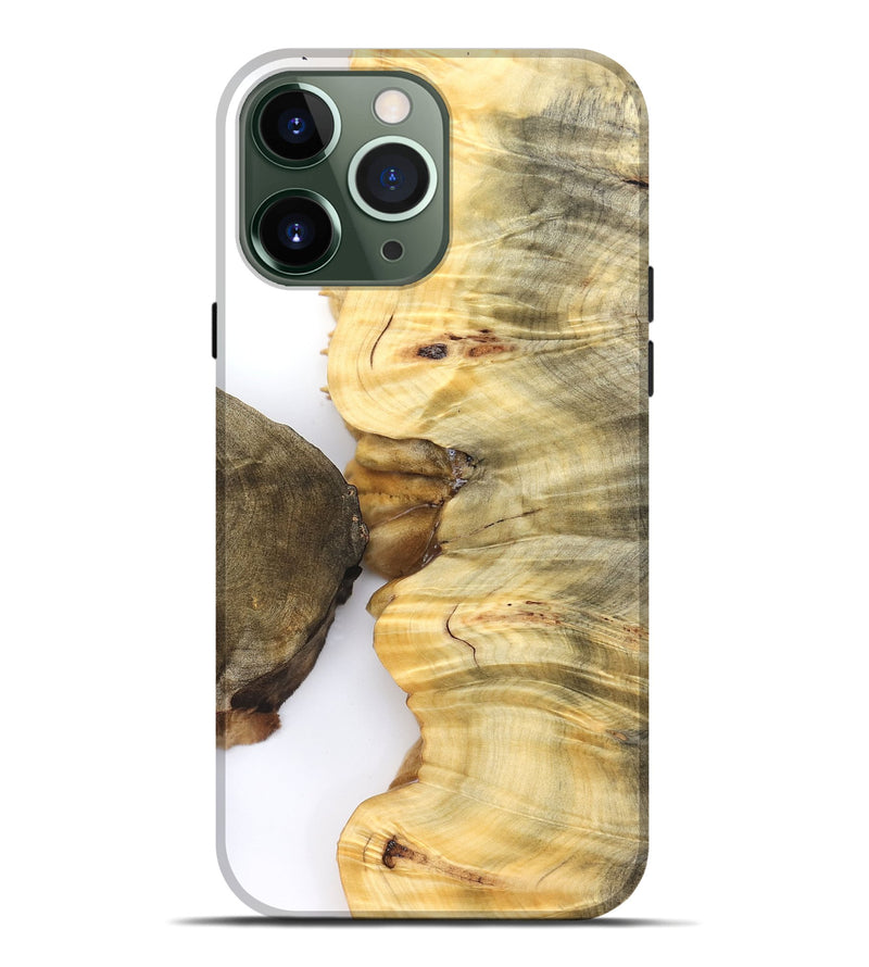 iPhone 13 Pro Max Wood Live Edge Phone Case - Mccoy (Clear, 828523)