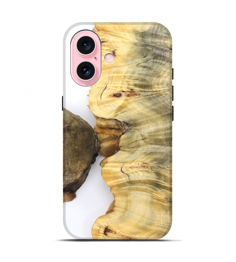 iPhone 17 Wood Live Edge Phone Case - Mccoy (Clear, 828523)